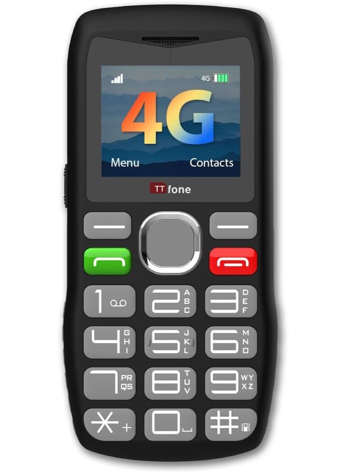 Compare TTfone TT890 4G Senior Phone – Easy to Use Big Button Mobile Phone with Emergency Assistance Button, USBC Charging, Bluetooth, Camera with USB Cable at KSA Price