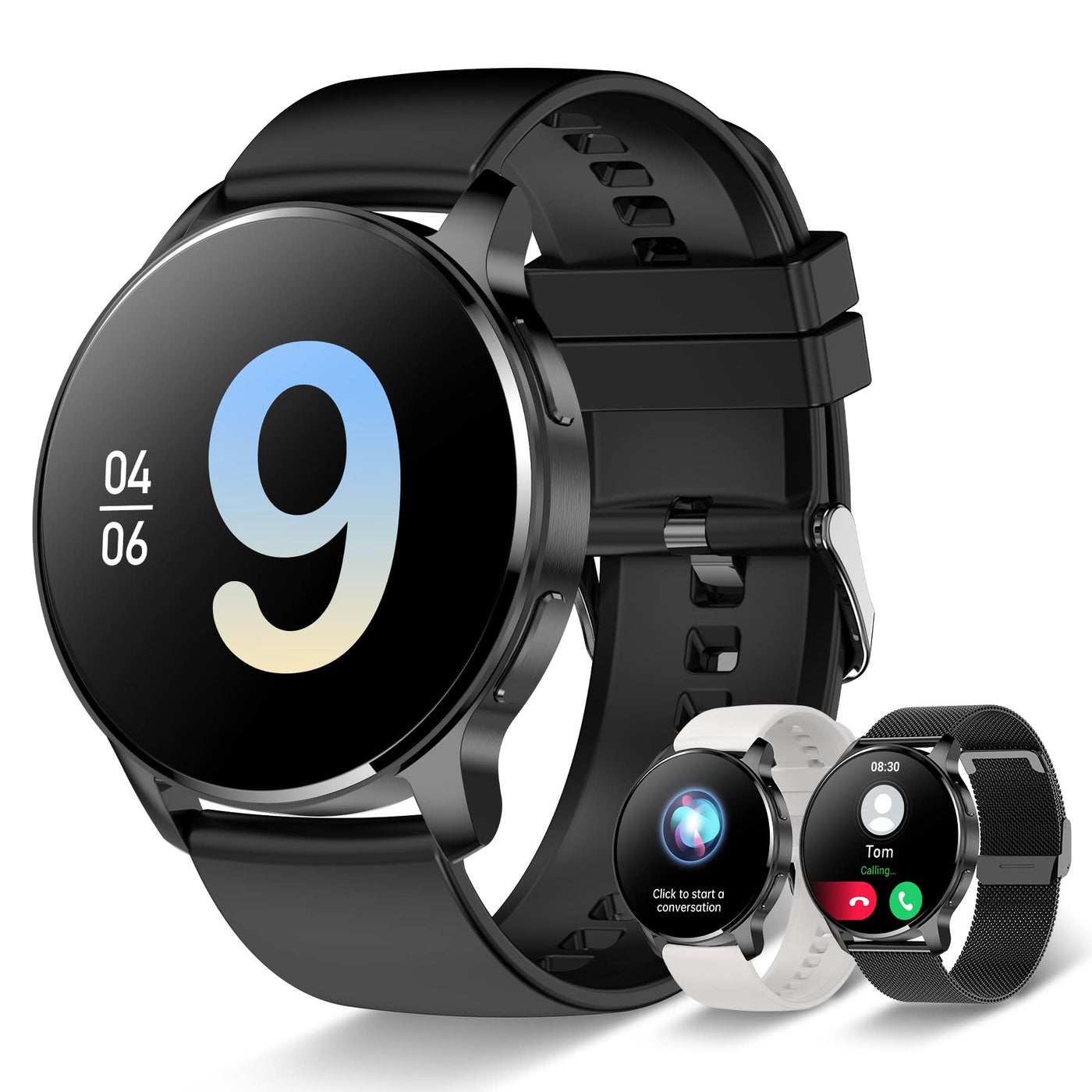 Smart Watch for Women Men, Bluetooth Call Fitness…