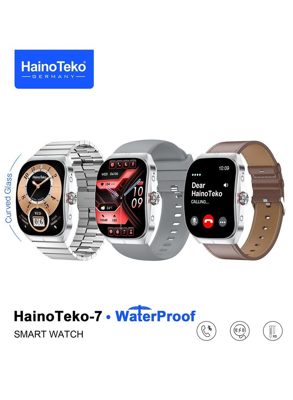 HainoTeko-7 Curved AMOLED Display Waterproof Smartwatch…