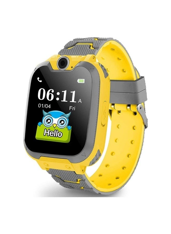 Compare Smart Kids Watch for Boys & Girls Ages 312, Touch Screen, Voice Chat, Camera, Long Battery Life, WaterResistant – Perfect Gift for Kids Yellow at KSA Price