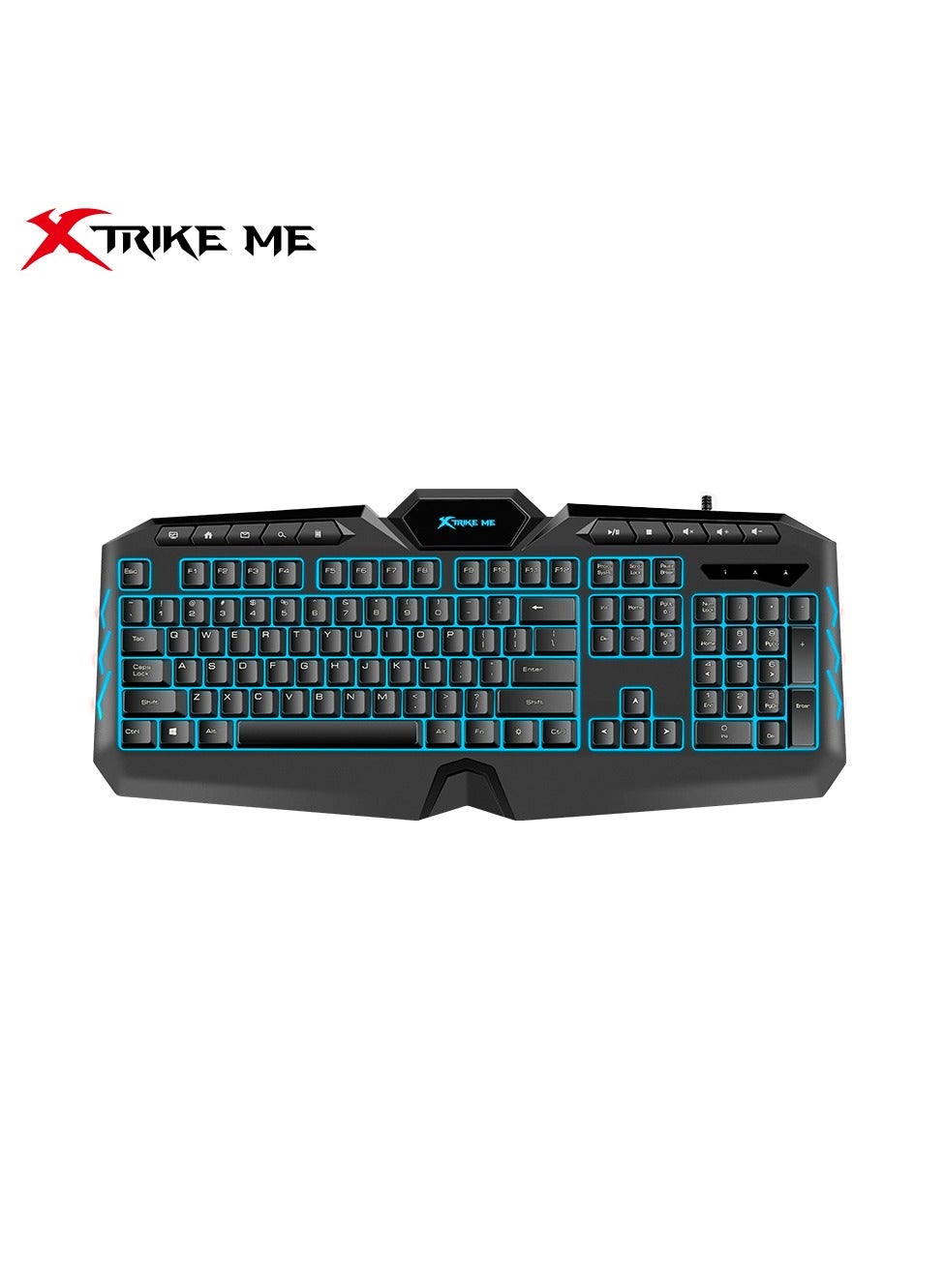 XTRIKE ME KB-509 Wired Membrane Gaming Keyboard