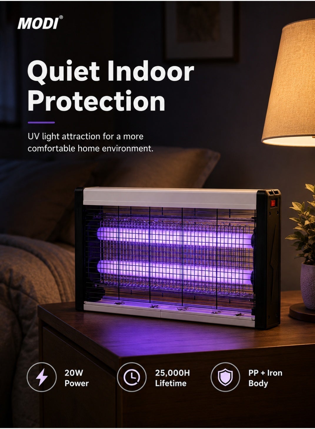 Electric Flying Insect Killer Mosquito Killer Lamp…