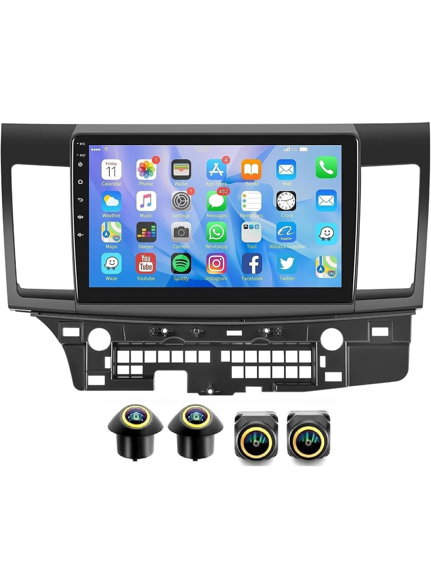 Android Car Stereo for Mitsubishi Lancer 2007-2017…