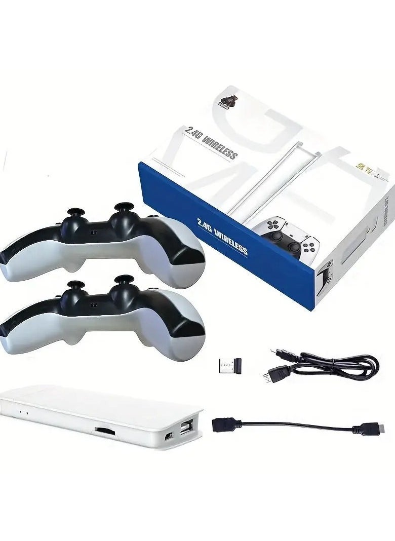 Compare M15 Retro Game Stick – Plug and Play Video Game Console with 4K HDTV Output, Wireless Controller – Classic Gaming Console with Preloaded Retro Games – Ideal for TV, Family Entertainment, and Nostalgic Gamers at KSA Price