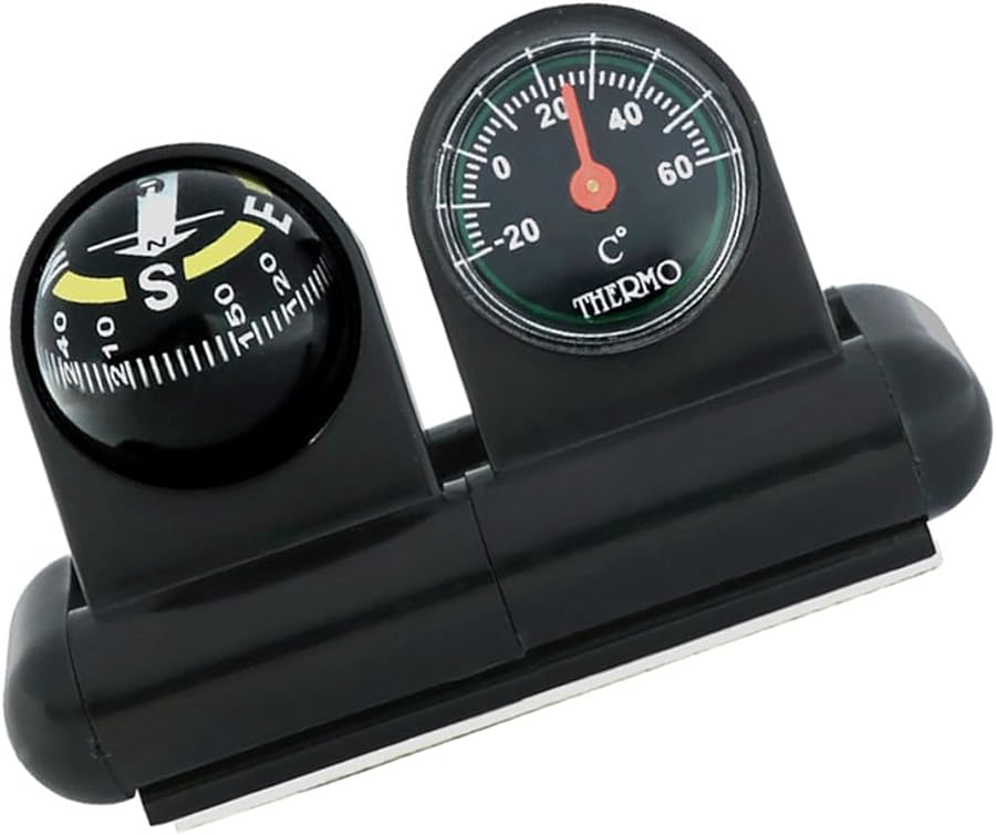 Car Dashboard Mount with Compass Adhesive Navigation…