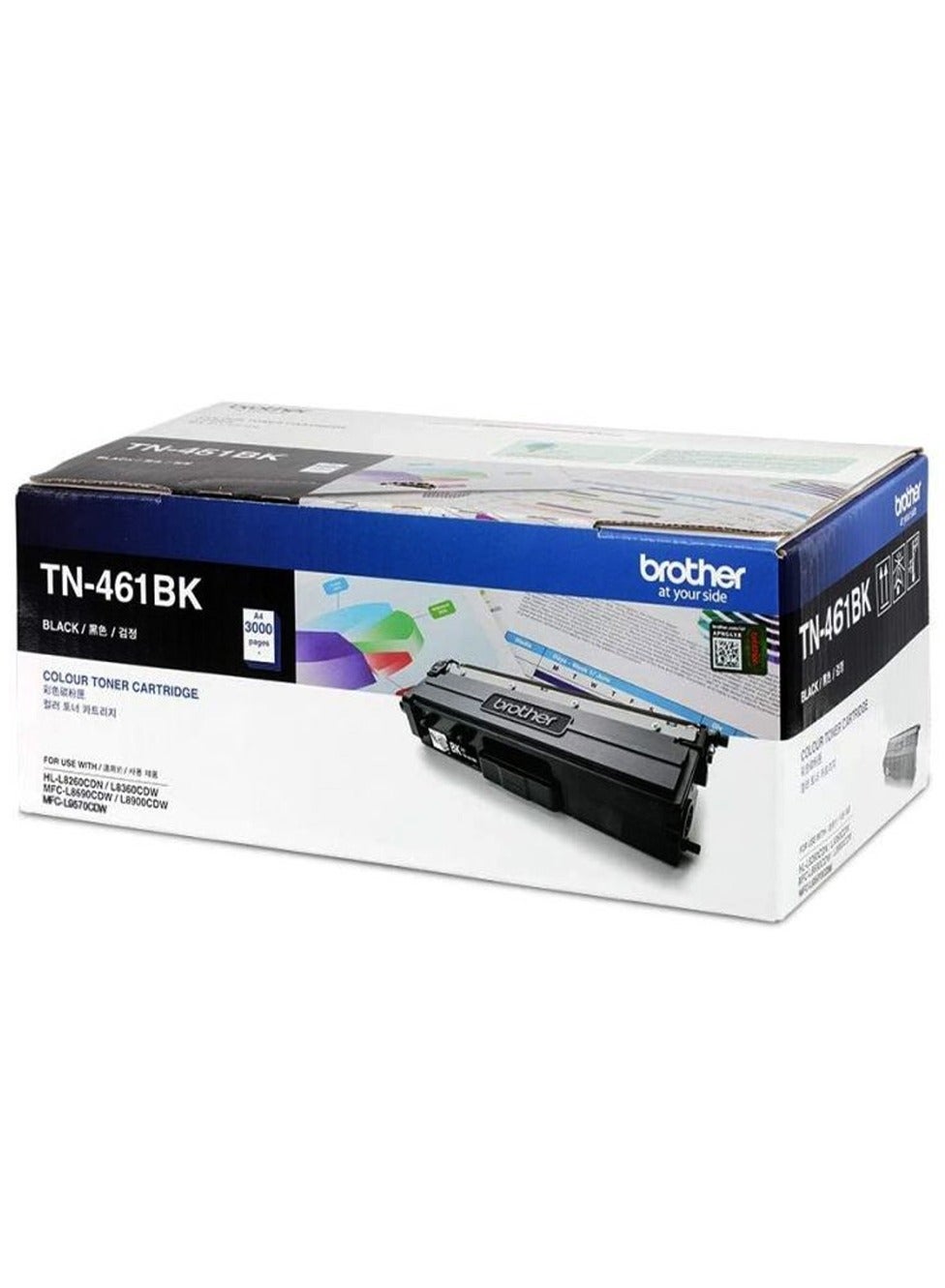 Genuine TN-461BK Standard Yield Ink Printer Toner…