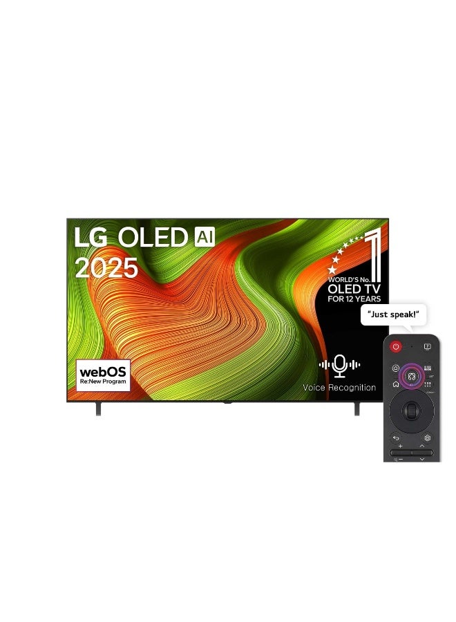 Compare 83 inch OLED AI Gen2 4K 120Hz Smart TV AI Magic remote webOS25 2025 OLED83B56LAAMAG black at KSA Price