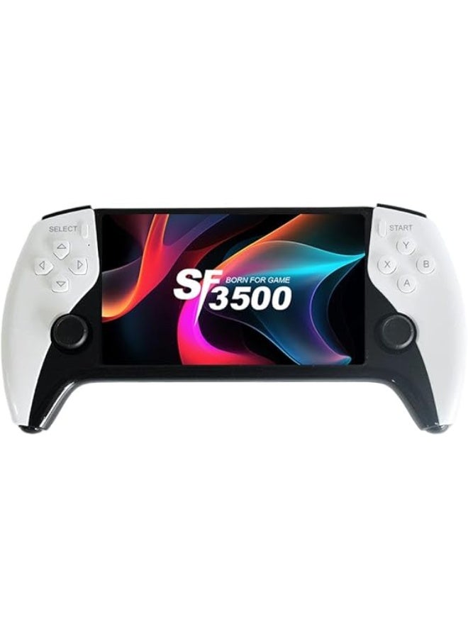 Compare SF3500 Retro Handheld Game Console  5.5 IPS HD Portable Game Console  Classic Video Games  Supports TV Connection, Over 14 Emulators and 5 Hours of Playtime at KSA Price