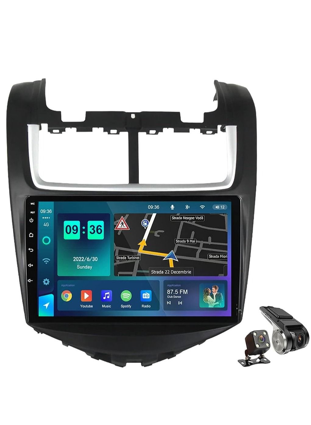 Compare Android Screen for Chevorlet Aveo Octa Core 3GB Ram 32 GB Rom Support Apple Car Play  Android Auto Wireless at KSA Price