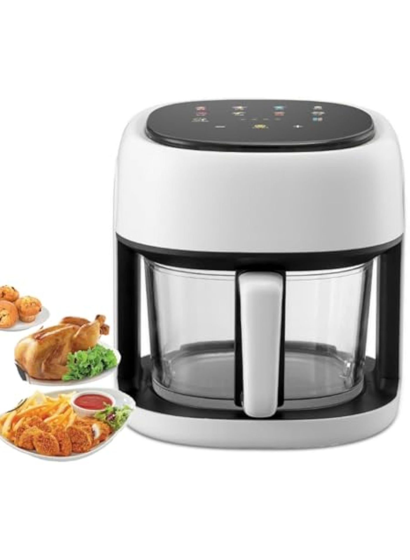 Air Fryer, Mini Air Fryer One-Touch Digital…