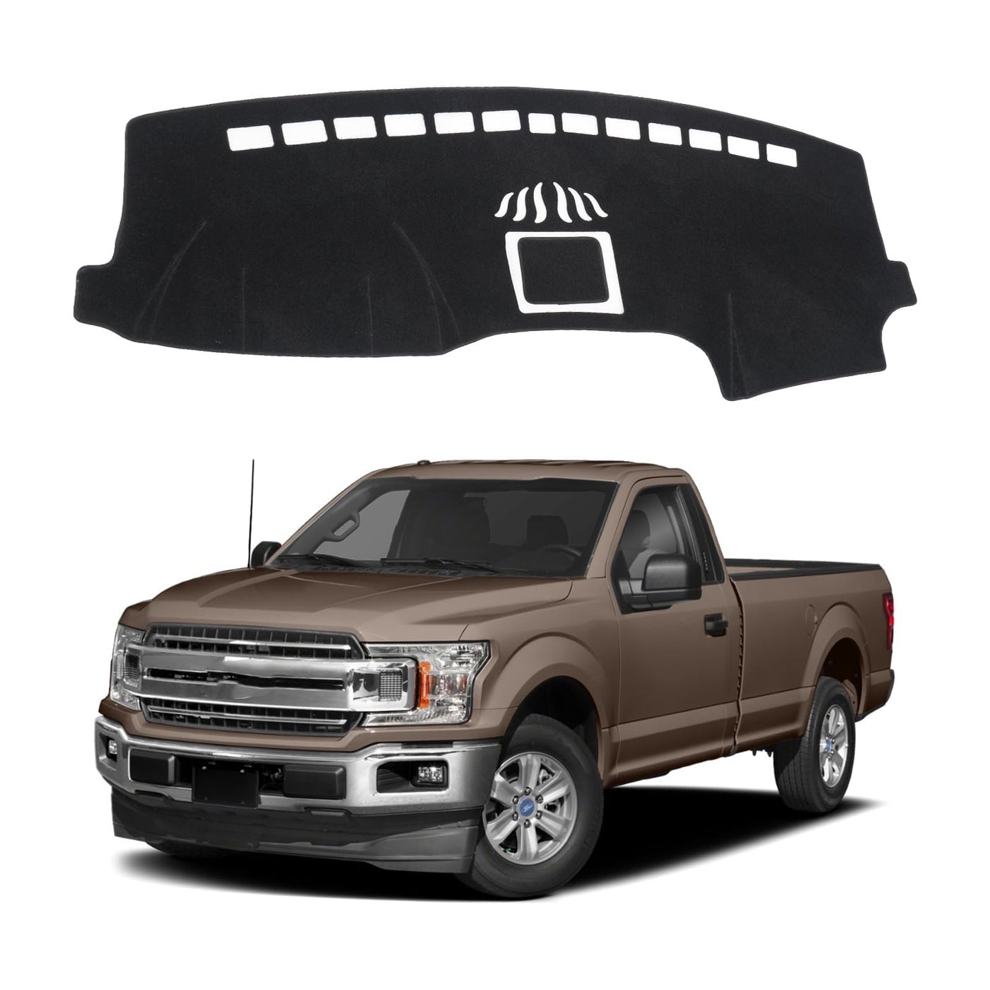 Compare KUST Dash Cover for Ford F150 20152020 Without HUDNot fits for 2018 F150 Dashboard Without Speaker in Center Bin NonSlip Interior Accessories for Ford F150 F150 No Glare Black at KSA Price