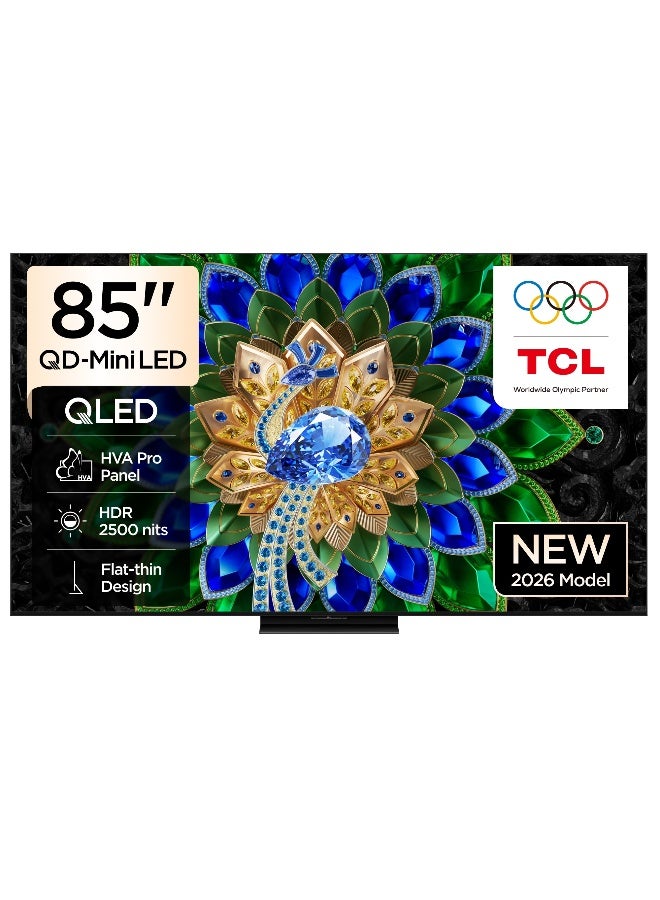 TCL Television 85 Inch 4K QD-Mini LED…