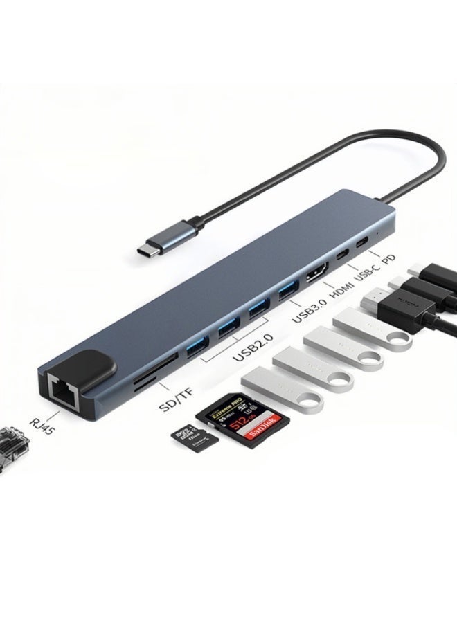 10-in-1 USB-C Multiport Hub, USB Splitter &…