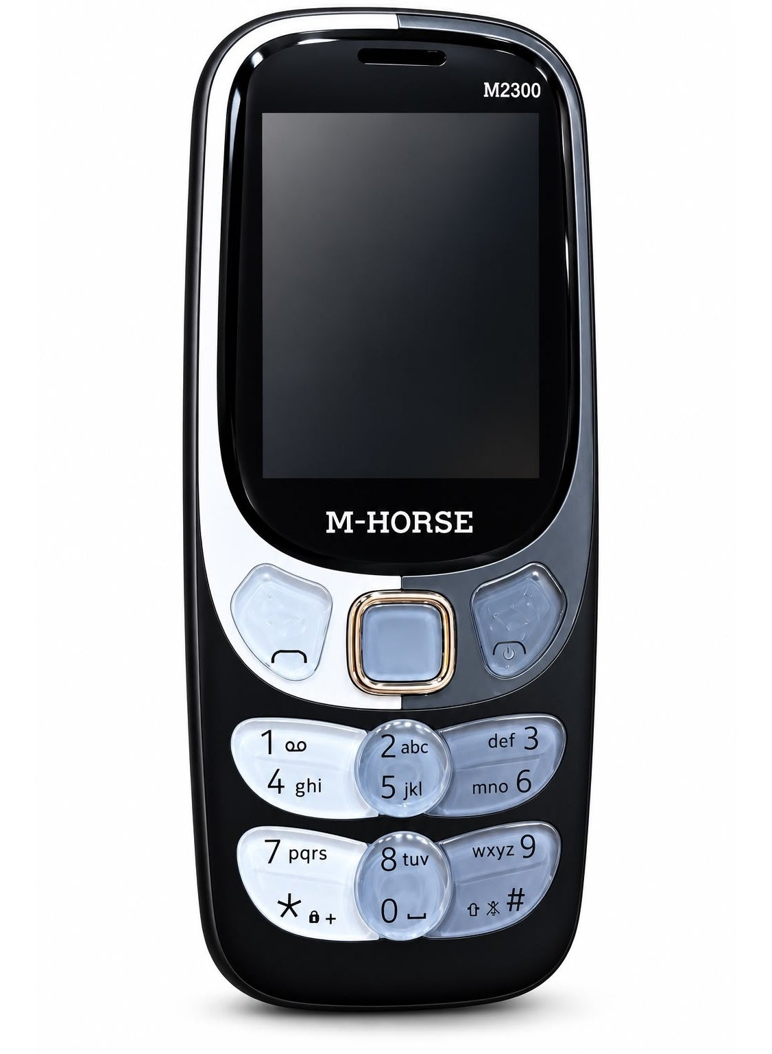 Compare MHorse M2300 Dual SIM Feature Phone with Large Buttons, FM Radio, and Torchlight at KSA Price
