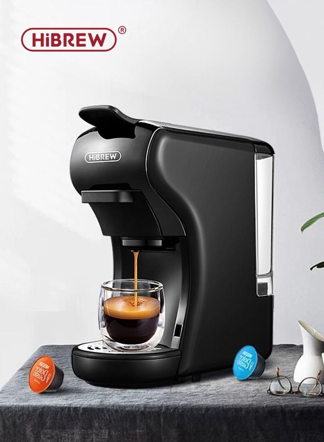 Compare HiBREW Coffee Machine  4in1 Multiple HotCold Brew Capsule Espresso Maker For Nespresso Dolce Gusto Ground Coffee K cup H1A at KSA Price