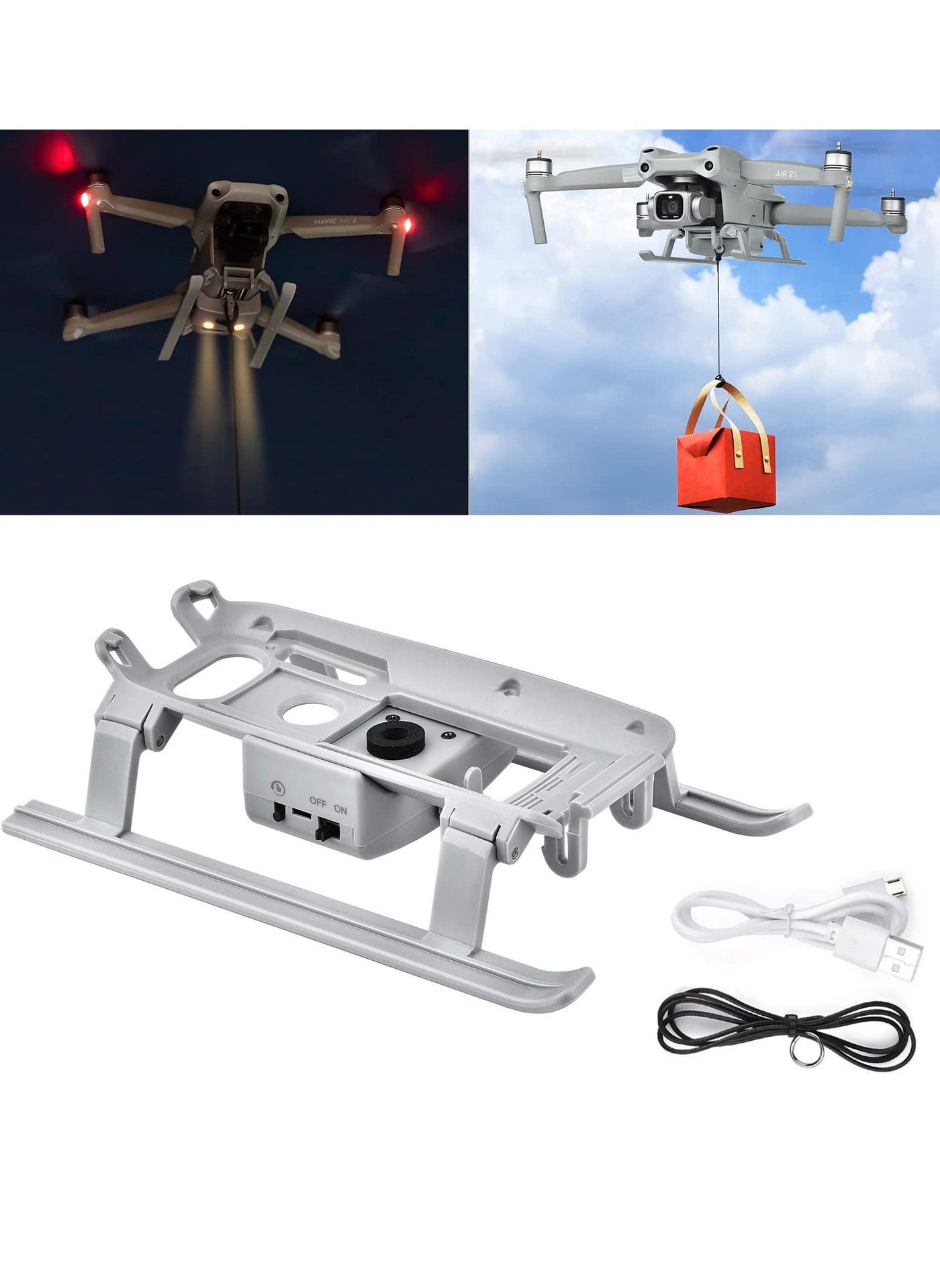 Air Drop System with Landing Gear for DJI…