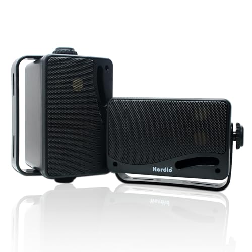 Herdio 35 Outdoor Bluetooth Speakers Wired Waterproof…