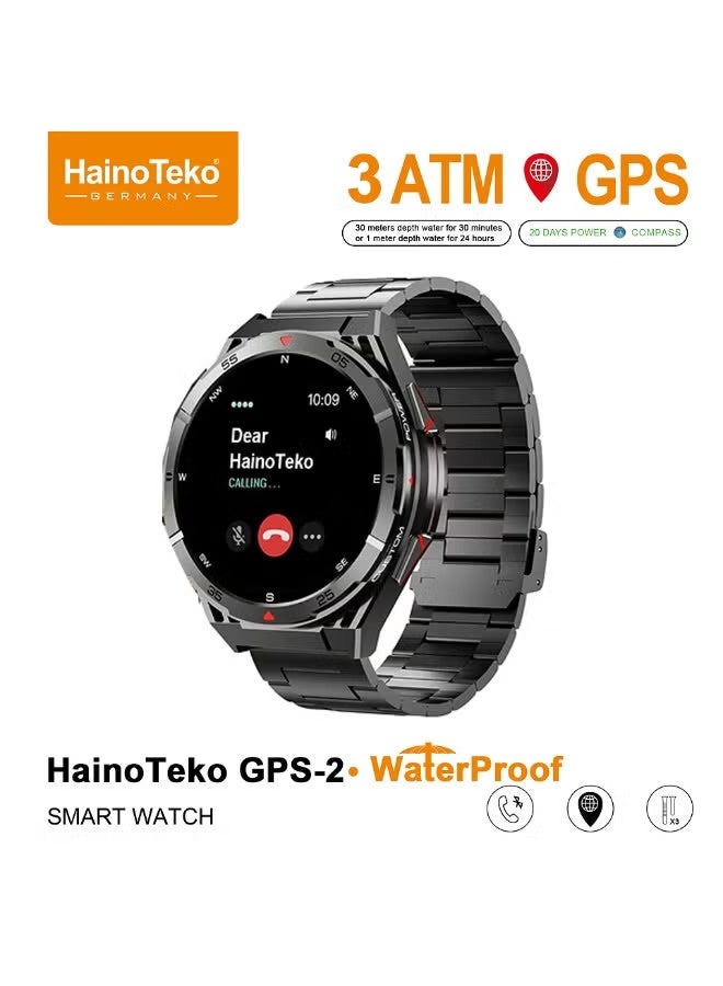 GPS-2 Smart Watch with 3ATM Waterproof, AMOLED Touch…