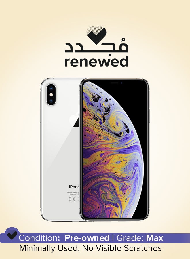 Compare Renewed  iPhone XS 64GB Silver 4G With Facetime  International Version at KSA Price