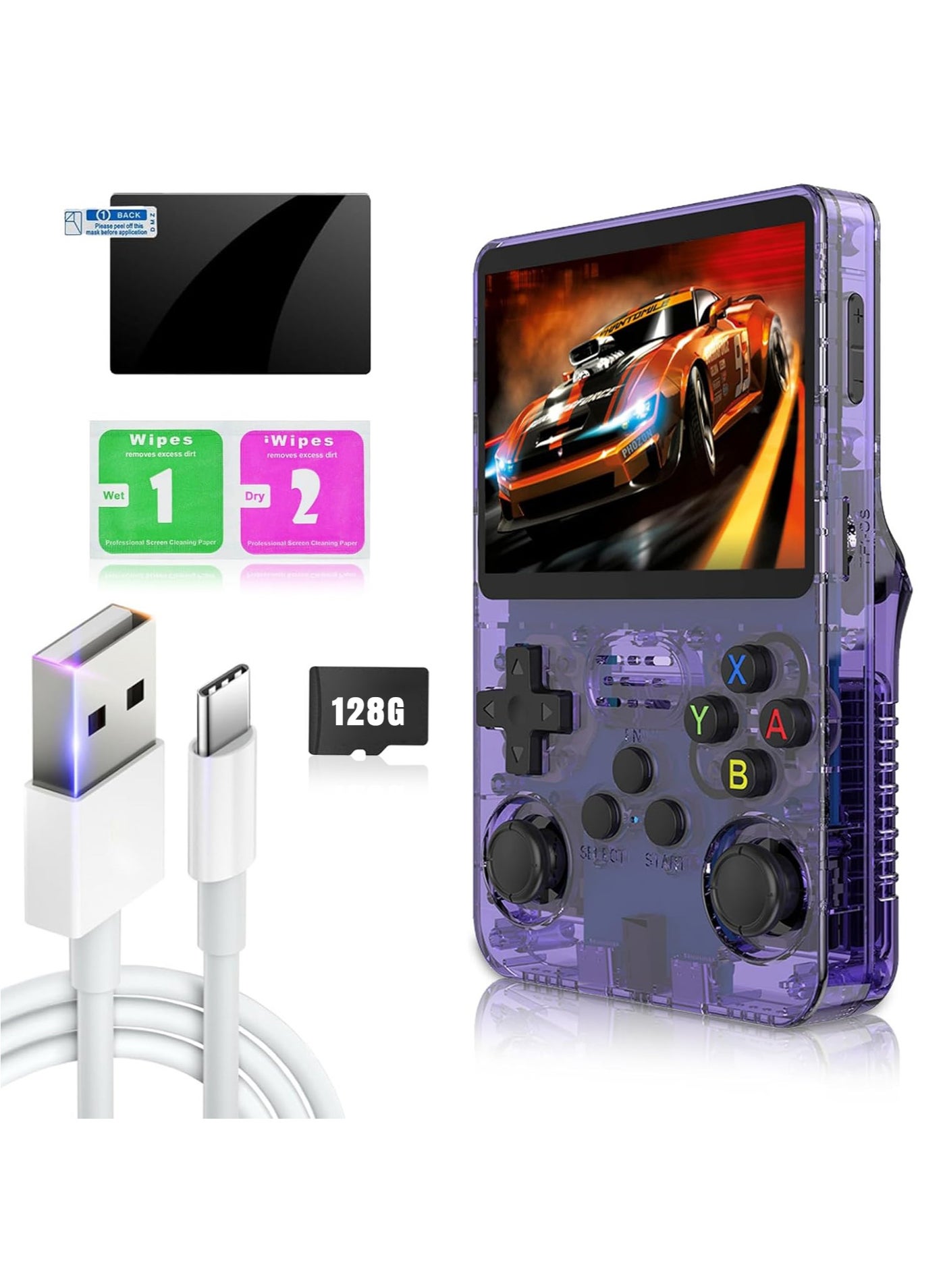 R36S Handheld Retro Gaming Console Linux System with…