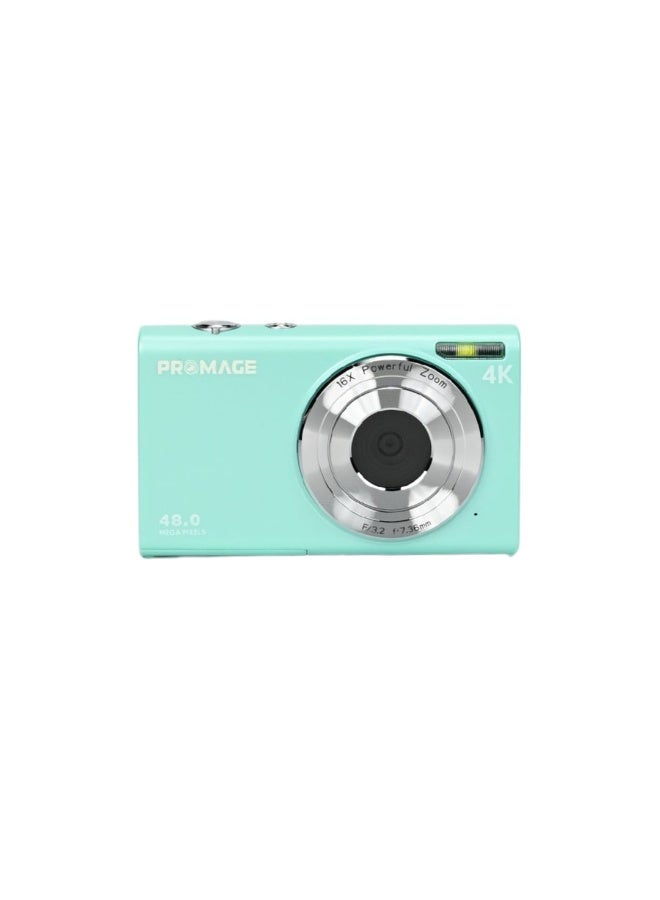 Compare PROMAGE 4K Digital Camera PC105 – 48MP, 16x Zoom, 2.7″ Display, Autofocus, LED Light, SD Card Support at KSA Price