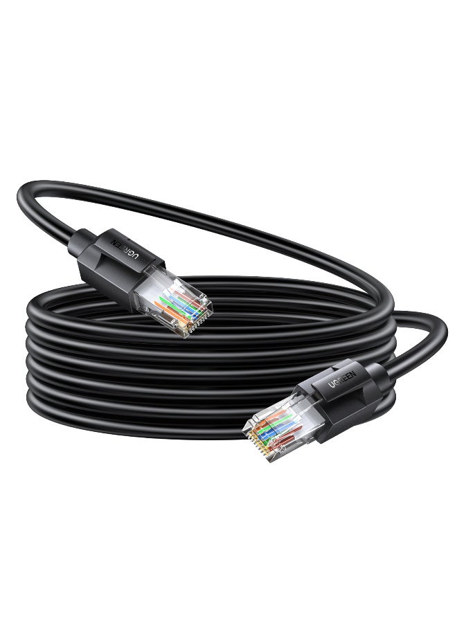 Compare Ethernet Cable Cat6A 10Gbps 20M High Speed 500Mhz Lan Cable RJ45 10Gigabit, Internet Cable Cat6A Cable Unshielded Compatible with PS5, PS4, Xbox One Smart TV Switch Router black at KSA Price