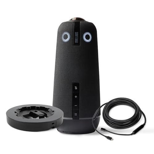 Compare Owl Labs Meeting 4 Premium Pack 360 Degree 4K Smart Video Conference Camera Microphone and Speaker Includes Accessories and Warranty at KSA Price