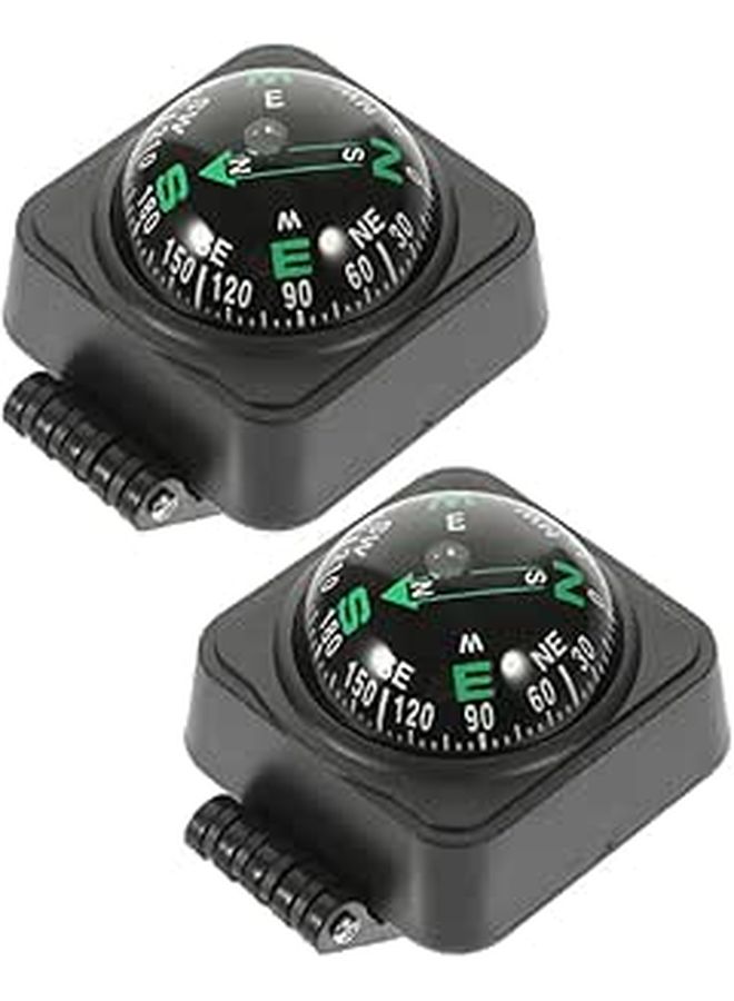 Adjustable Car Compass Ball 2 Pack Dashboard…