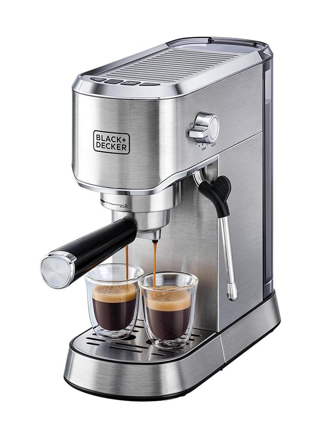 15-Bar Espresso Coffee Machine, Milk Frother, Thermo…