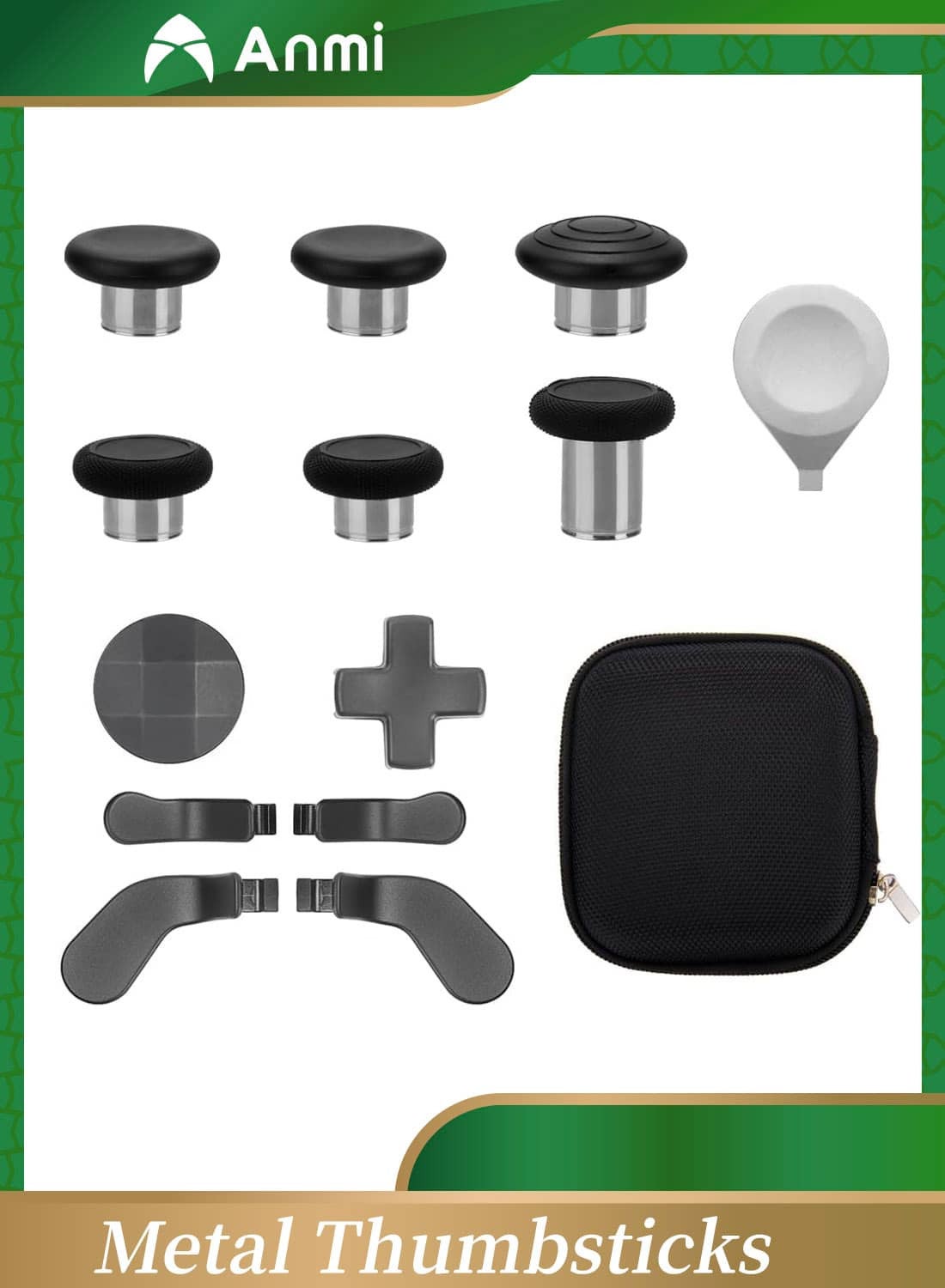 13 in 1 Metal Thumbsticks for Xbox One…