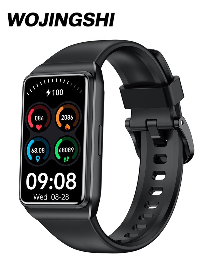 Compare Shenzhen brand WOJINGSHI H68 unisex smartwatch, business smartwatch, heart rate monitoring, blood oxygen detection, sleep management, womens health, capable of recording physiological cycles, covers 24 sports modes, at KSA Price