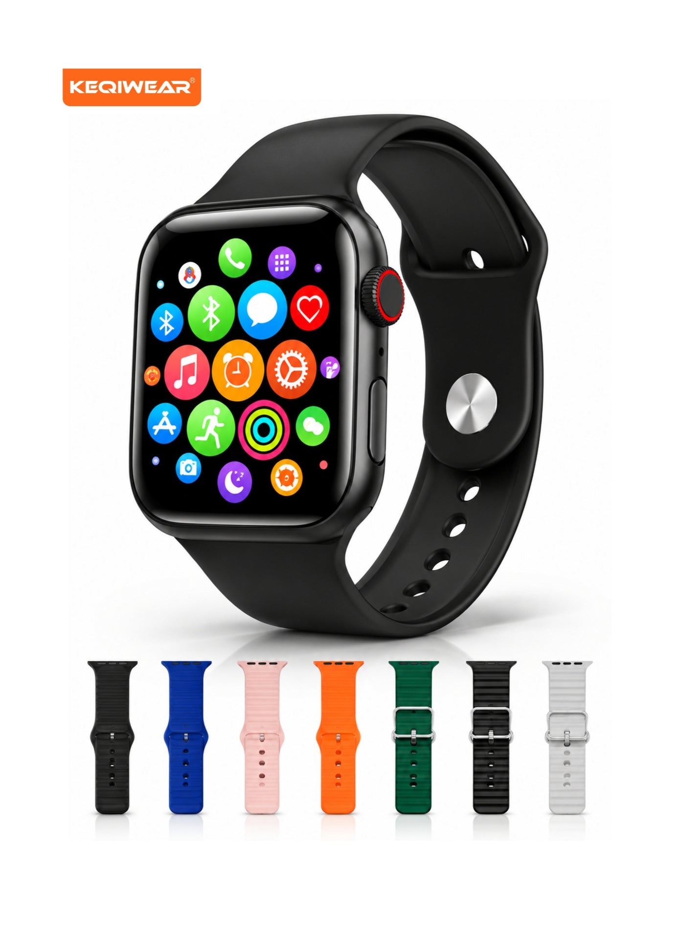 Smart Watch Series 10 with 7+1 Straps, Full…
