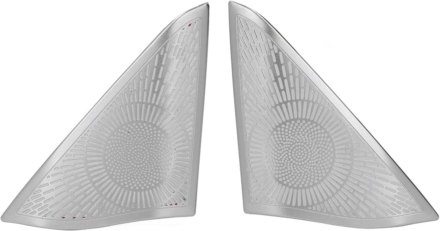 2 Pcs Car Door Speaker Cover, Aluminium Alloy…