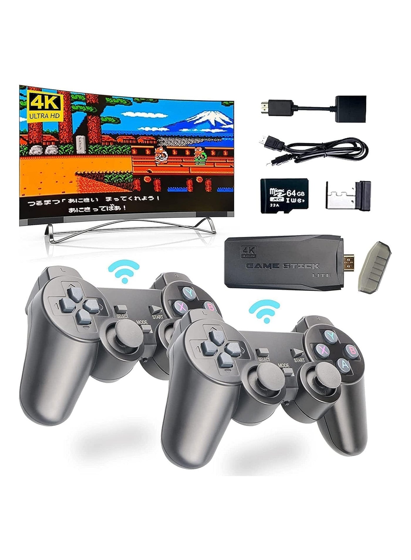 wireless retro game console plug and play video…