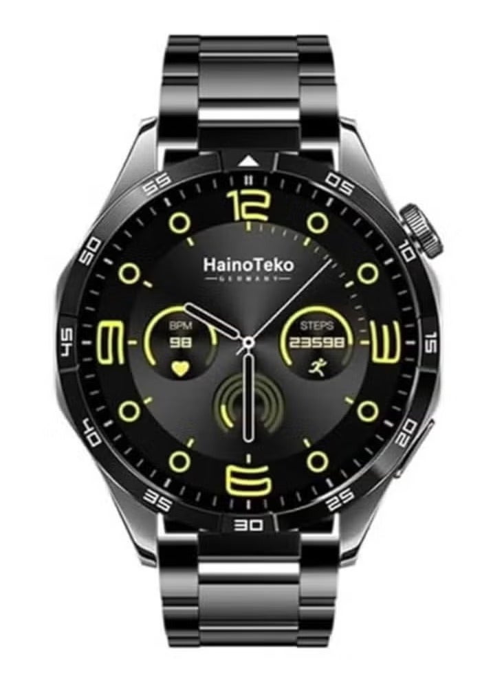 Compare GT4 Smart Watch | Fitness Tracker, Heart Rate Monitor, Sleep Tracker  IP68 Waterproof, 1.75inch HD Display, Bluetooth Call, Sports Modes, Long Battery Life, Compatible with iPhone & Android at KSA Price