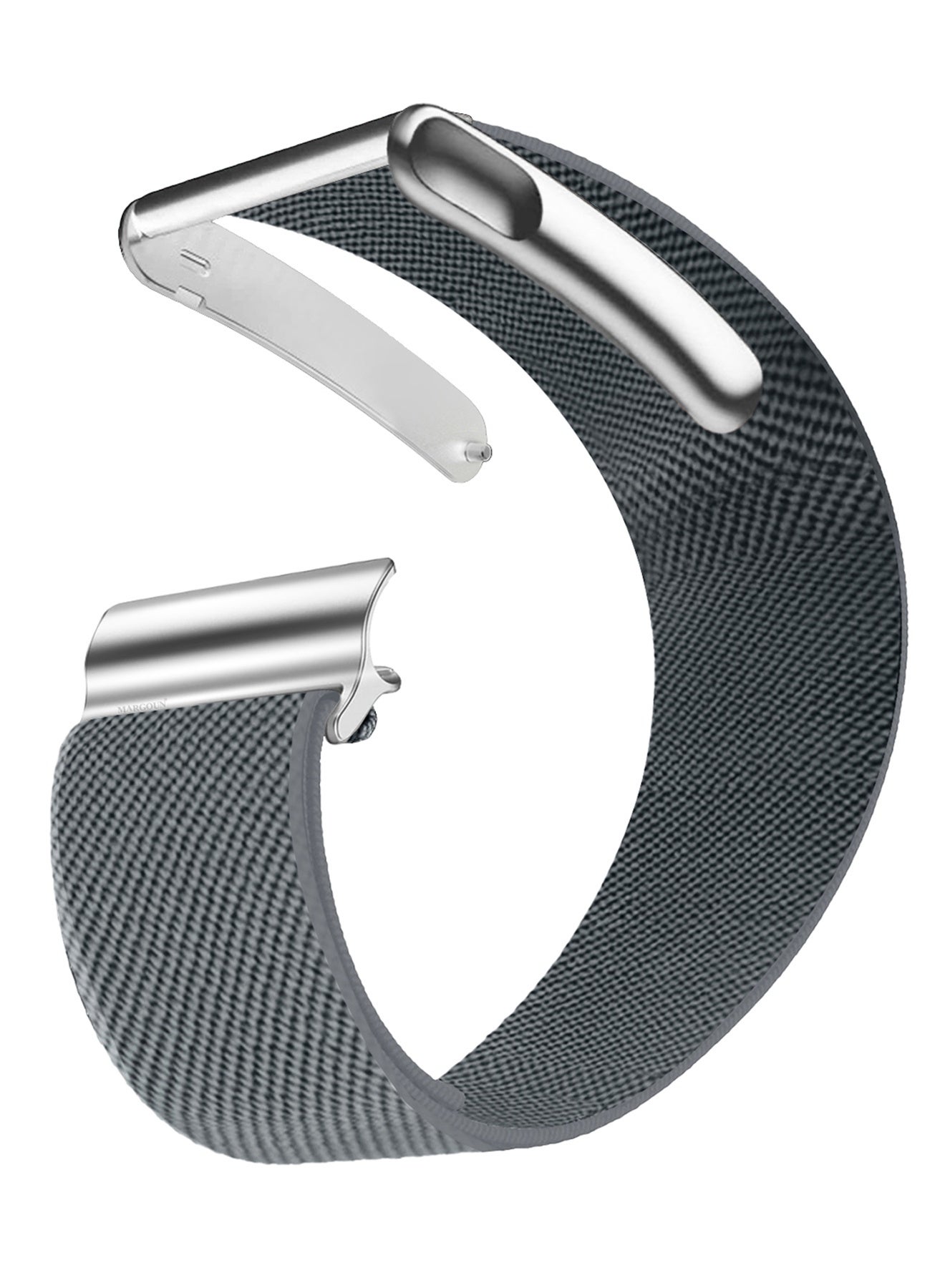 Compare Replacement Nylon Band for Whoop MG with Silver Clip, Adjustable Wrist Strap for Fitness and Daily Use, for Men & Women Gray at KSA Price
