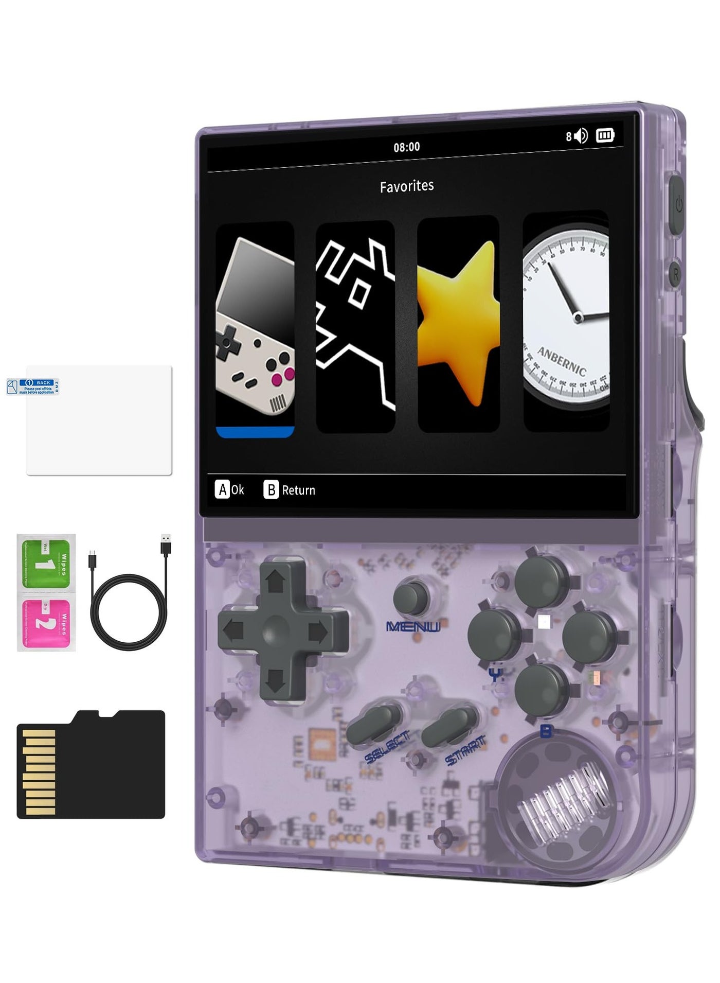 RG35XX Retro Handheld Game Console, 3.5-inch IPS…