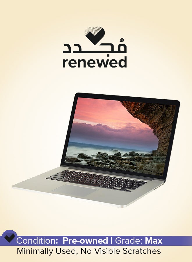 Compare Renewed  Macbook Pro A1398 2015 Laptop With 15.4Inch Display,Intel Core I7 Processor4th Gen16GB RAM256GB SSD1.5GB Intel 5200 Graphics English Silver at KSA Price