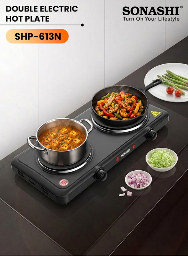 Double Electric Hot Plate with Adjustable Temperature…