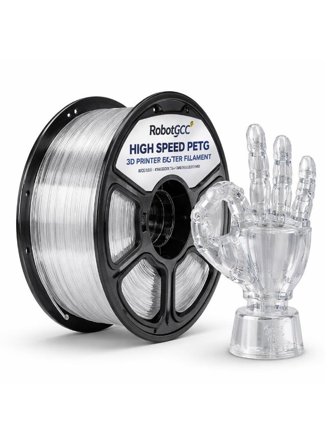 RobotGCC PETG Transparent 3D Printer Filament 1.75mm…