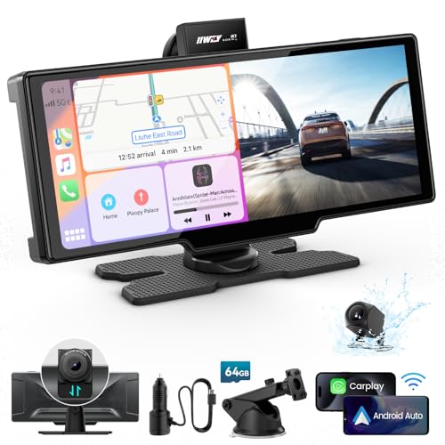 Portable Apple Carplay Screen 10 Car Stereo…