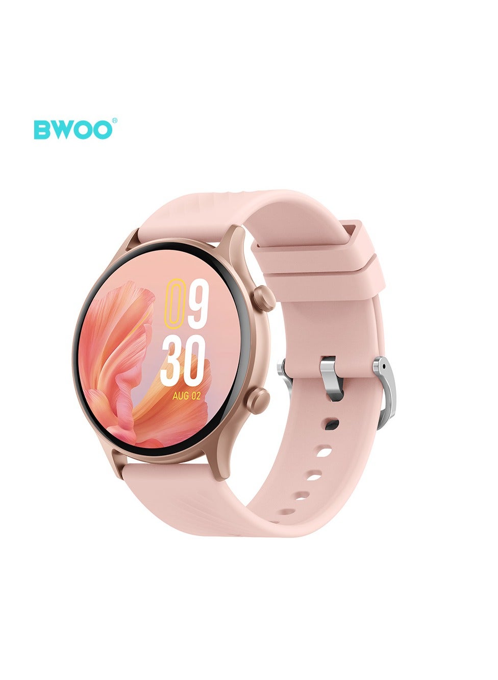 Compare Bwoo Wa03 Smart Watch Pink at KSA Price