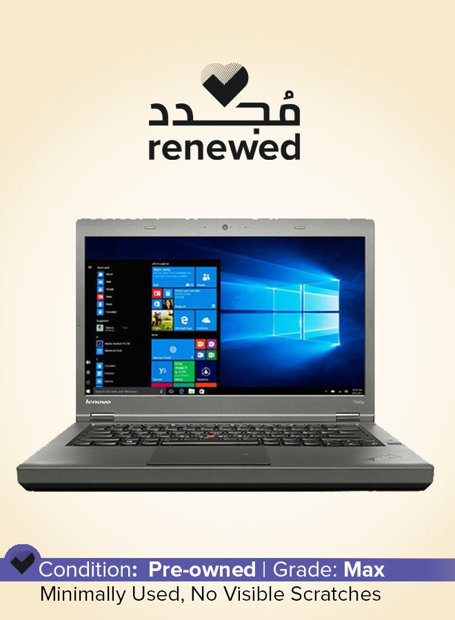 Compare Renewed  ThinkPad T440P 2013 Laptop With 14Inch Display, Intel Core i5 Processor4th Gen8GB RAM 500GB HDDIntel HD Graphics 4600 EnglishArabic Black at KSA Price
