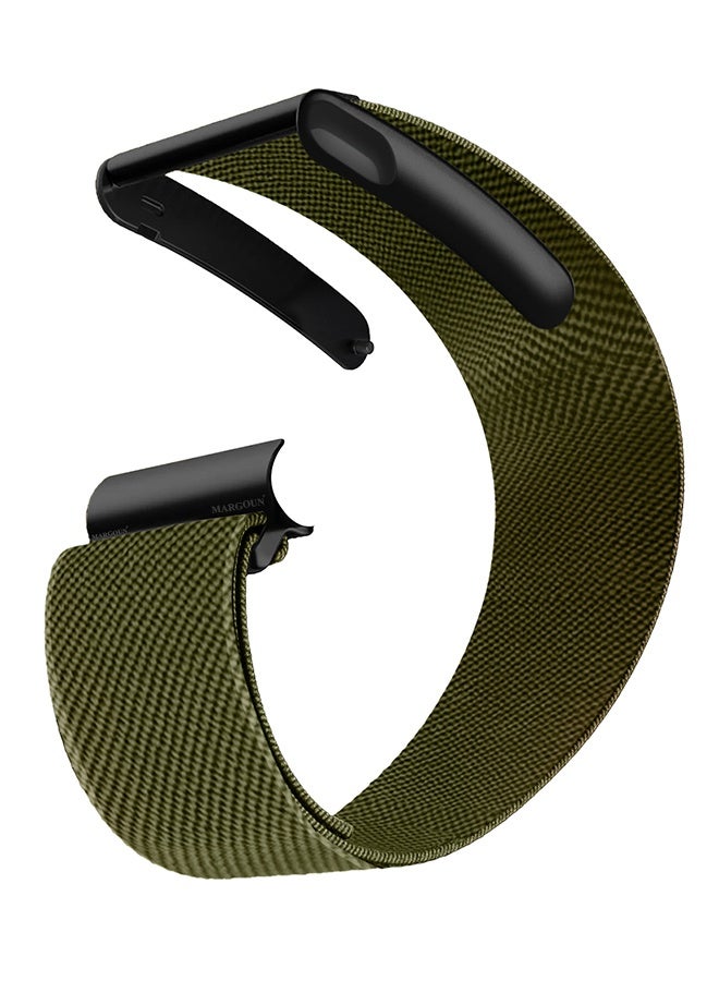 Compare Nylon Replacement Wristband for Whoop Life MG – Waterproof  Lightweight  Adjustable Fitness Strap  Olive Green at KSA Price