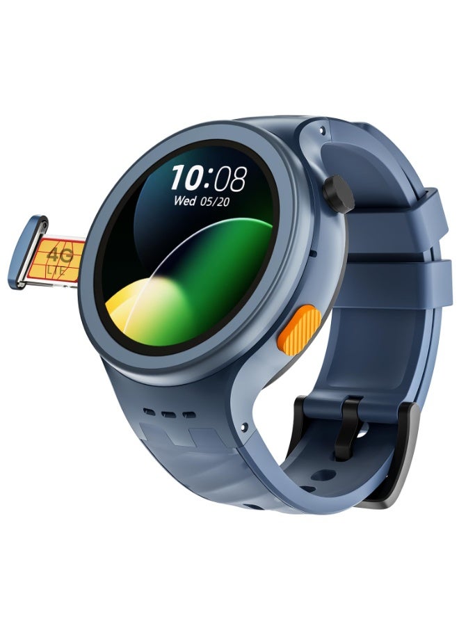 Compare AGEasy Protec Fall Detection Smartwatch for Seniors with 4G LTE Calling, SOS Button for Emergencies, 1.28” AMOLED Display, IP68 Water Resistance, Pill Reminder & One Full Day Battery Life Rich Grey at KSA Price