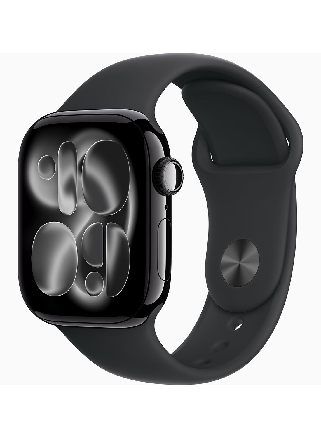 Compare Watch Series 11 GPS + Cellular 42mm Middle East Version Jet Black Aluminium Case With Black Sport Band  SM at KSA Price