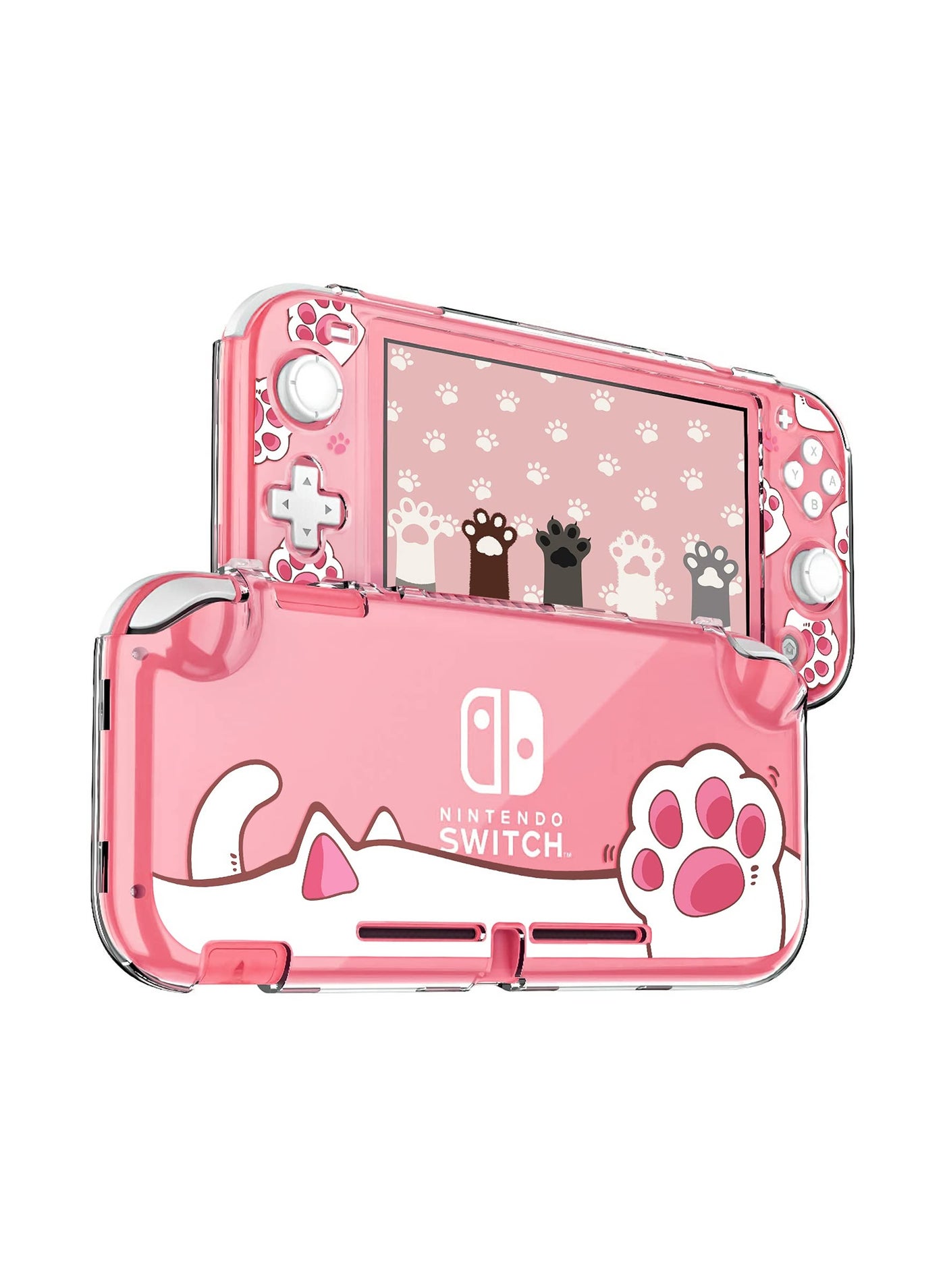 Protective Case for Switch Lite Clear Hard PC…