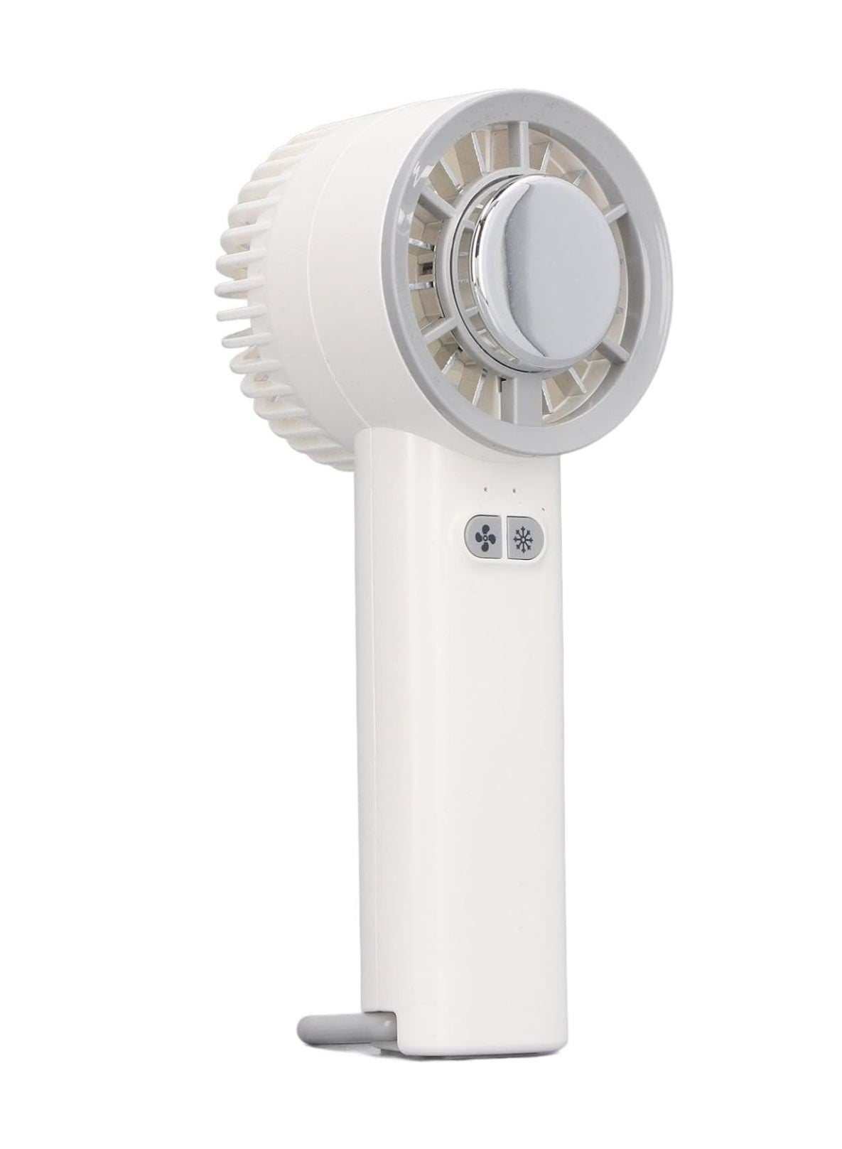 Compare Battery powered portable mini fan, personal portable cooling fan, portable charging semiconductor desktop mini fan  white at KSA Price