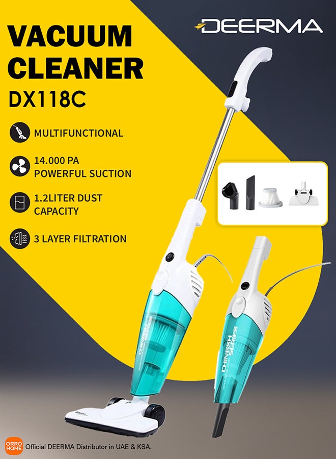 2-In-1 Upright and Handheld Vacuum Cleaner with…