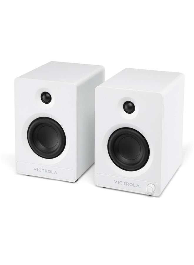 Victrola Tempo – Bluetooth Bookshelf Speakers – Room-Filling…